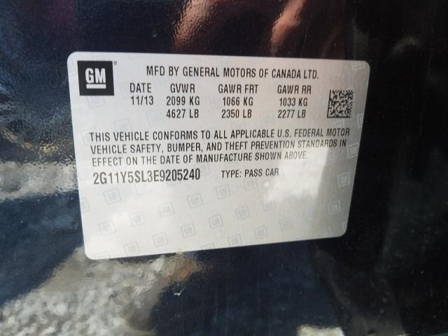 2014 CHEVROLET IMPALA LS 2G11Y5SL3E9205240