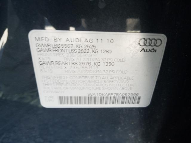 2011 AUDI Q5 PREMIUM WA1DKAFP7BA057566