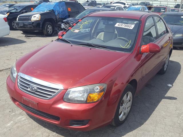 kia spectra 2009 vin knafe221995611929