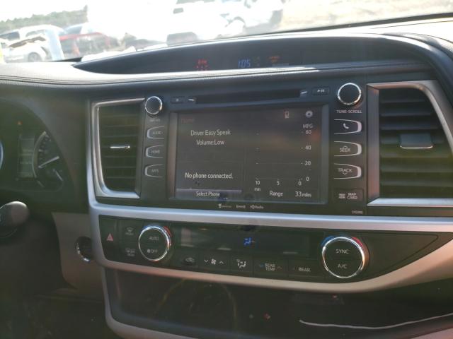 2019 TOYOTA HIGHLANDER 5TDKZRFH9KS316500