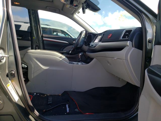 2019 TOYOTA HIGHLANDER 5TDKZRFH9KS316500