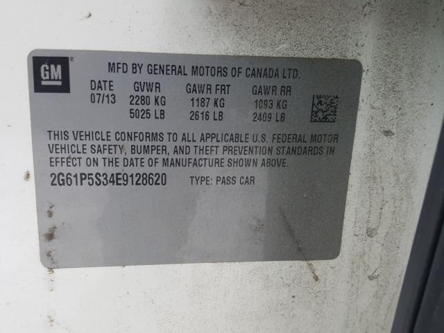 2014 CADILLAC XTS PREMIU 2G61P5S34E9128620