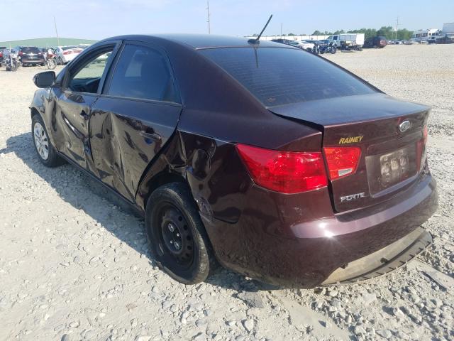 2010 KIA FORTE EX KNAFU4A27A5844687