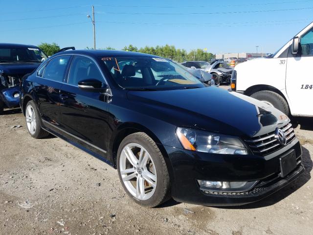 Salvage cars for sale at Indianapolis, IN auction: 2014 Volkswagen Passat SEL