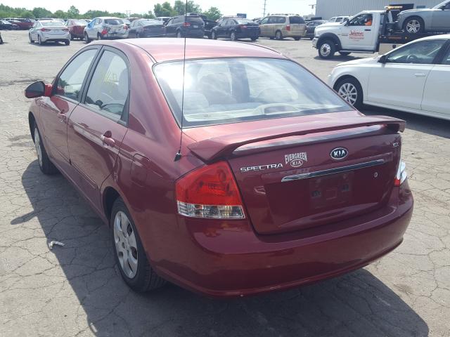 kia spectra 2009 vin knafe221995611929