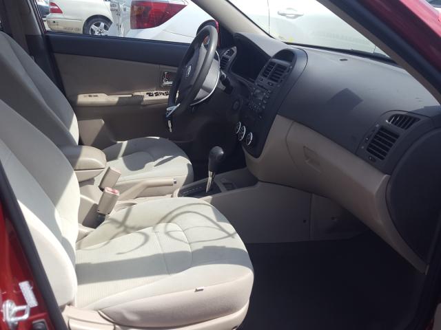 kia spectra 2009 vin knafe221995611929