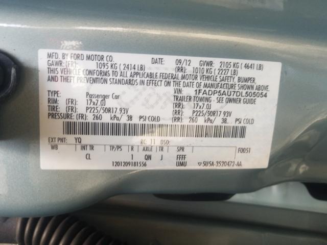 2013 FORD C-MAX SE 1FADP5AU7DL505054