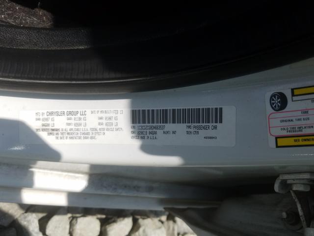 2013 DODGE AVENGER SX 1C3CDZCG8DN663537