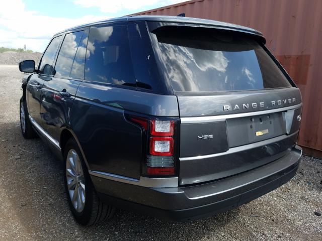 2017 LAND ROVER RANGE ROVE SALGS2FV2HA374048