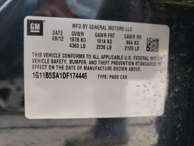 2013 CHEVROLET MALIBU LS 1G11B5SA1DF174446