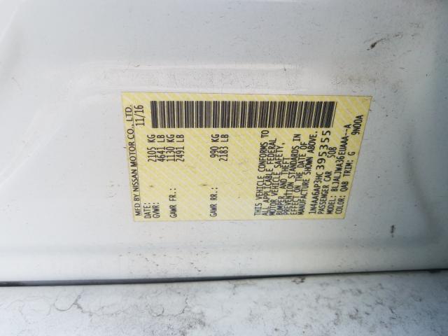 2017 NISSAN MAXIMA 3.5 1N4AA6AP3HC395355