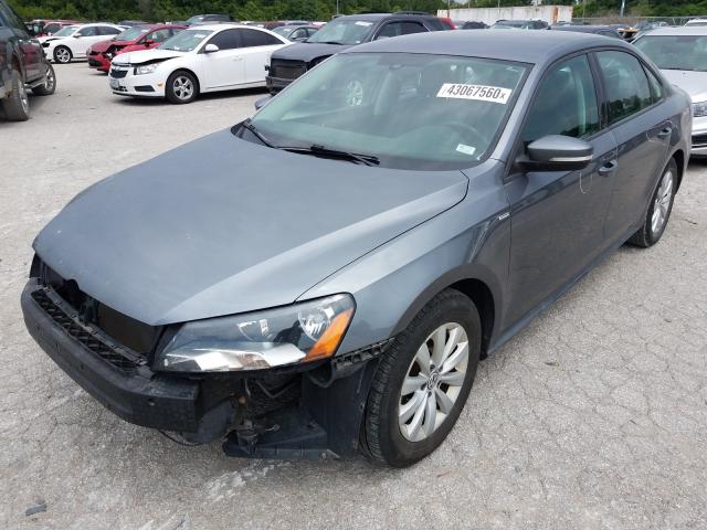2014 VOLKSWAGEN PASSAT S 1VWAH7A38EC024080
