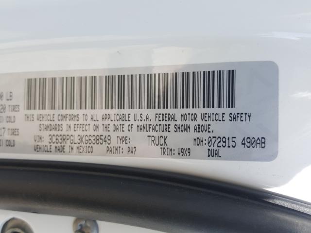 2019 RAM 3500 TRADE 3C63RPGL3KG638549