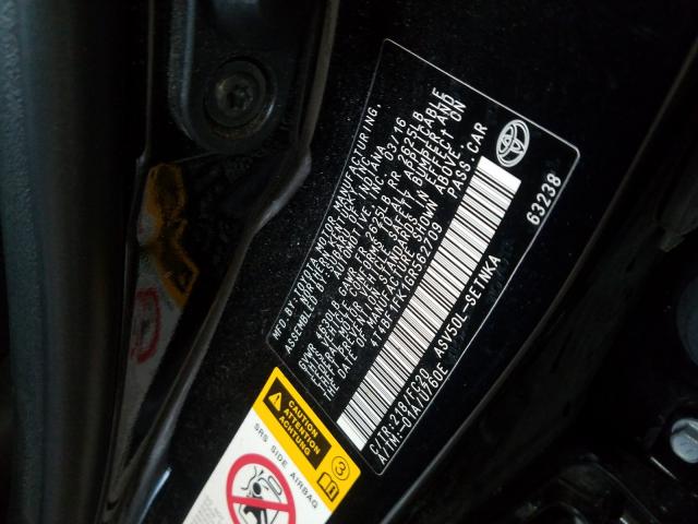 2016 TOYOTA CAMRY LE 4T4BF1FK1GR562709