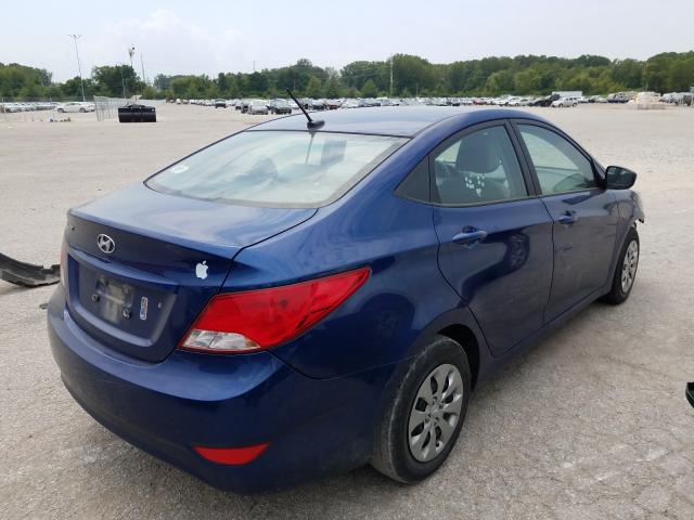 2017 HYUNDAI ACCENT SE KMHCT4AEXHU188287