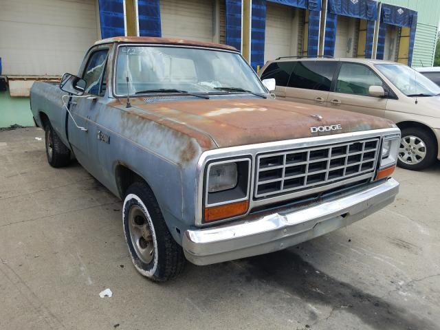 1985 DODGE D-SERIES D100 Photos | OH - COLUMBUS - Repairable Salvage ...