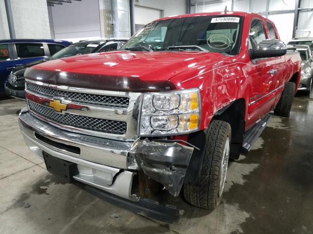 1GCRCSE00DZ100572 Chevrolet Silverado 2013. Фото: 1