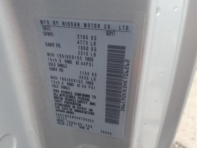 2017 NISSAN NV200 3N6CM0KN3HK706262