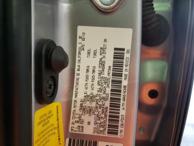 2018 TOYOTA TACOMA DOU 3TMAZ5CN3JM059606