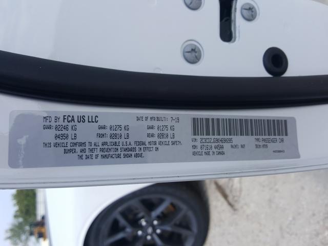 2019 DODGE CHALLENGER 2C3CDZJG9KH690285