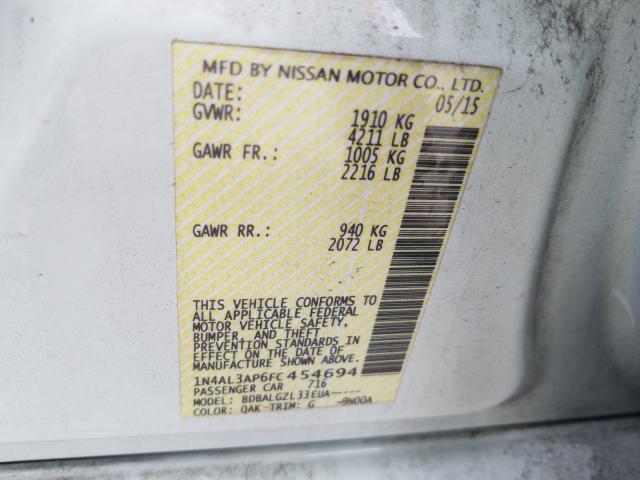 Фото: 1N4AL3AP6FC454694 - 10