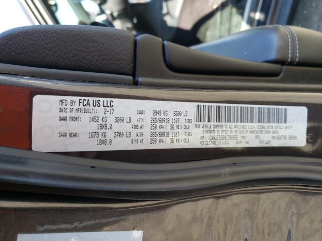 2017 JEEP GRAND CHER 1C4RJEBG6HC790555