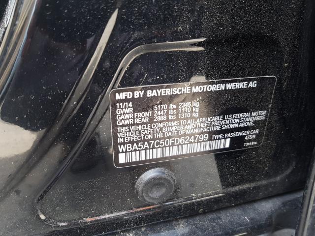 2015 BMW 528 XI WBA5A7C50FD624799
