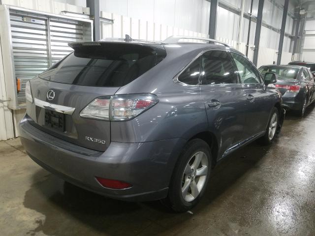 2012 LEXUS RX 350 2T2BK1BA9CC150273