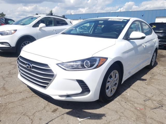 2018 HYUNDAI ELANTRA SE 5NPD74LFXJH349420