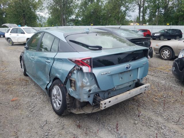 2016 TOYOTA PRIUS JTDKBRFUXG3003482