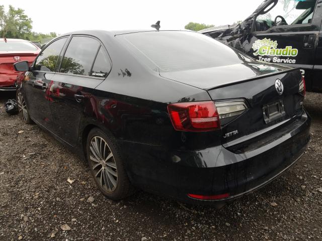 2016 VOLKSWAGEN JETTA SPOR 3VWD17AJ0GM416715