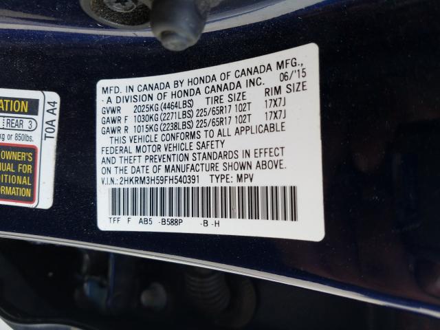 VIN 1HGCV2F36LA004971 2020 Honda Accord, Sport 2.0T no.10