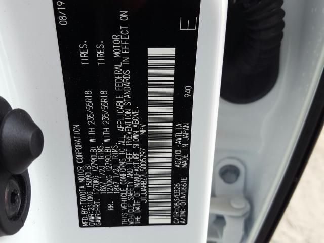 2020 LEXUS NX 300 F-S JTJJARBZ7L5005797