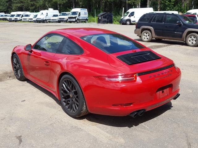 VIN WP0AB2A9XFS125446 2015 Porsche 911, Carrera S no.3