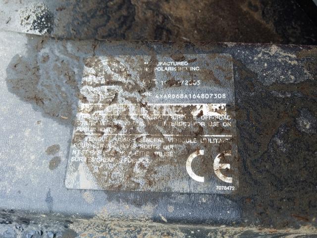 2006 POLARIS RANGER XP 4XARD68A164807308