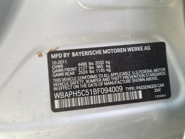 2011 BMW 328 I SULE WBAPH5C51BF094009