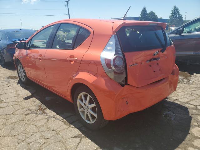 2013 TOYOTA PRIUS C JTDKDTB39D1036615