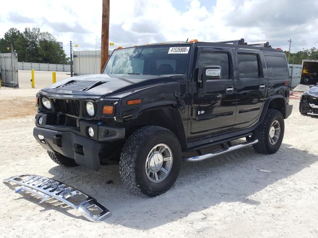 06 Hummer H2 4dr Spor 6 0l Gas Black Verkauf Newton Al 5grgn23u36h A Better Bid