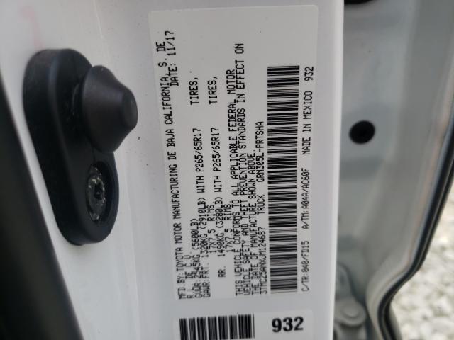 2018 TOYOTA TACOMA DOU 3TMCZ5ANXJM124687
