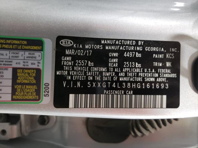 2017 KIA OPTIMA LX 5XXGT4L38HG161693