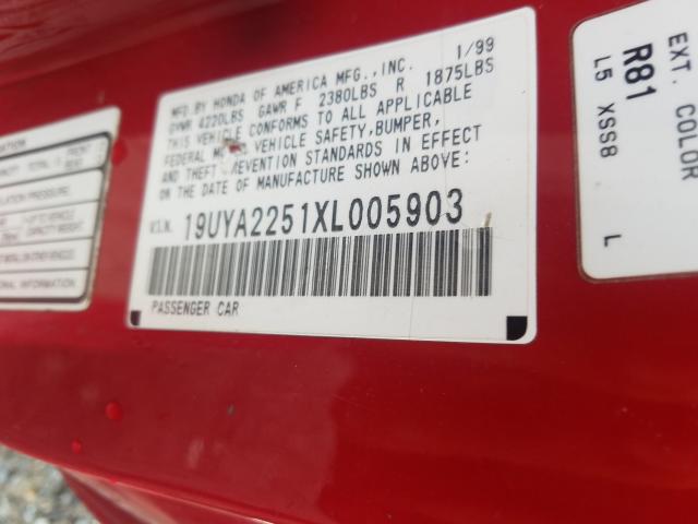 19UYA2251XL005903 Acura 3.0CL