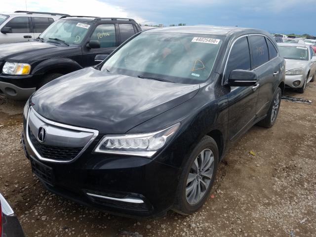 2014 ACURA MDX TECHNO 5FRYD4H4XEB025436