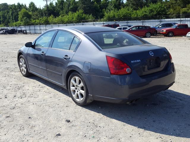 nissan maxima 2007 vin 1n4ba41e37c858438