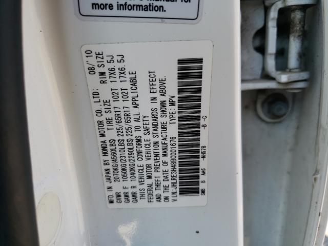 2011 HONDA CR-V SE JHLRE3H48BC001676