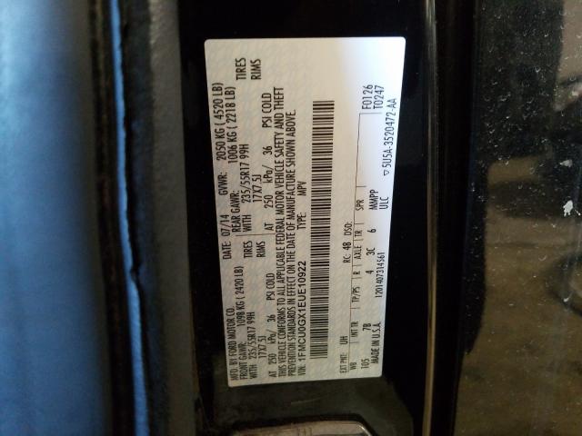 2014 FORD ESCAPE SE 1FMCU0GX1EUE10922