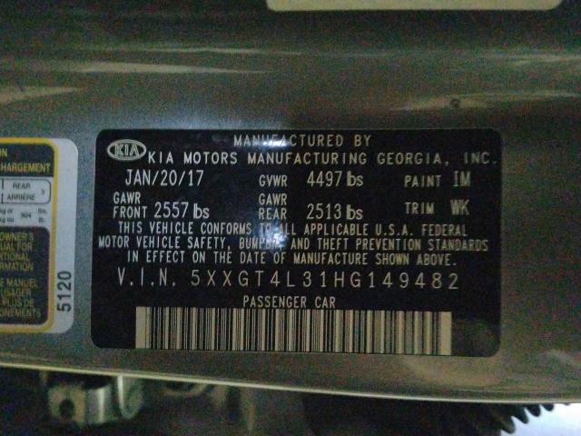 2017 KIA OPTIMA LX 5XXGT4L31HG149482