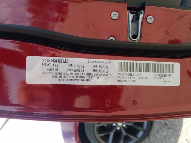 2020 DODGE CHARGER SX 2C3CDXBG6LH112813