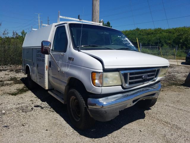 Salvage cars for sale from Copart Bridgeton, MO: 2003 Ford Econoline