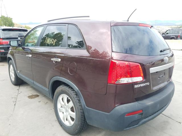 2012 KIA SORENTO BA 5XYKTCA64CG273803