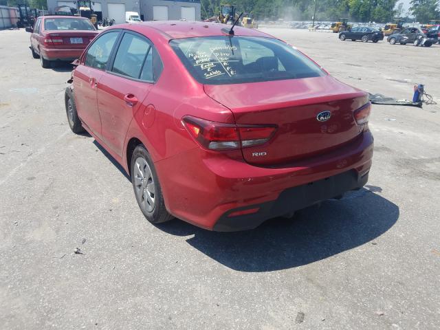 2019 KIA RIO S 3KPA24ABXKE202277